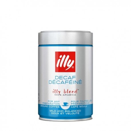 Illy Decaf Espresso bezkofeinowa mielona 250g